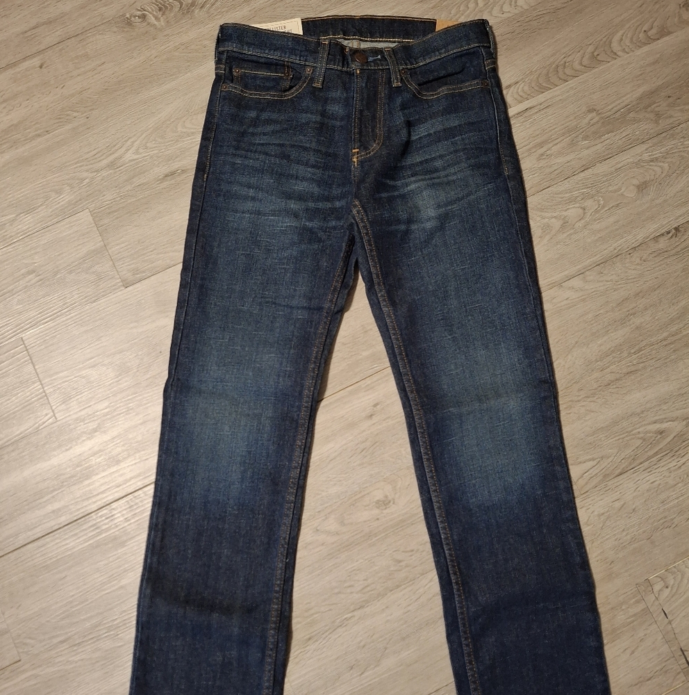 NWT Hollister Slim Straight Jeans Mens 28×30